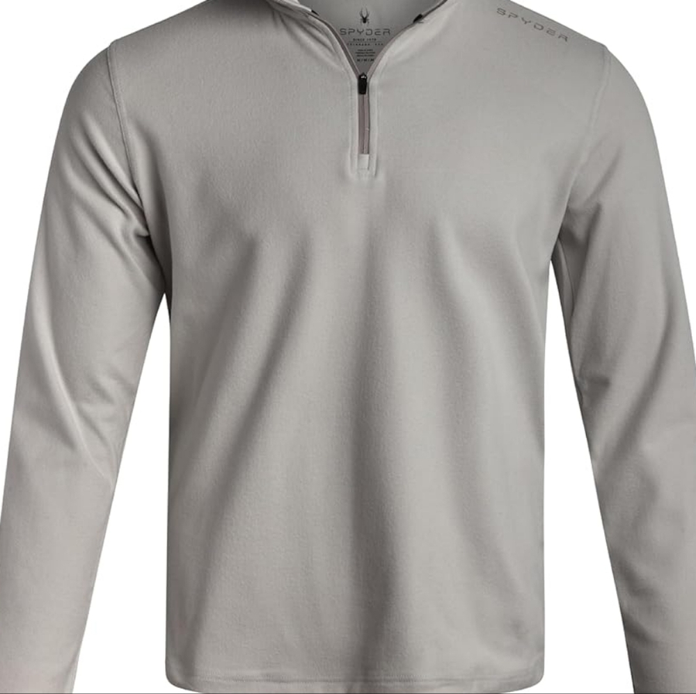 Spyder Active Gray Performance Pullover - image 5